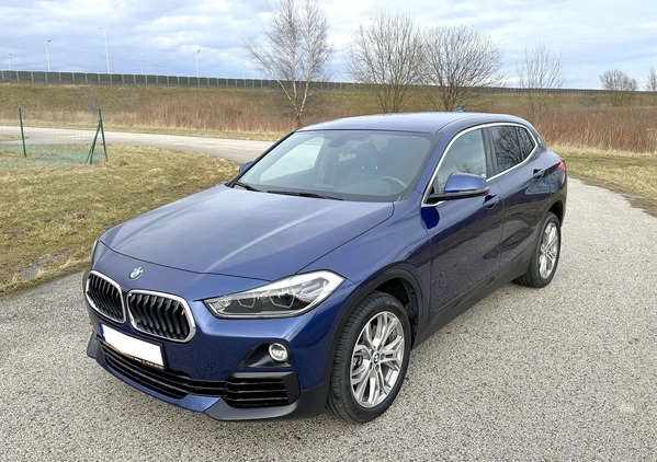 BMW X2 cena 94999 przebieg: 52000, rok produkcji 2018 z Sompolno małe 46